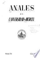Anales de la Universidad de Murcia