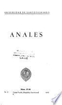 Anales de la Universidad de Santo Domingo