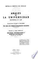 Anales de la universidad