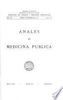 Anales de medicina pública