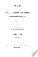 Anales del Círculo Médico Argentino