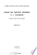 Anales del Instituto Botánico A.J. Cavanilles