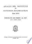 Anales del Instituto de Estudios Madrileños