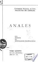 Anales del Instituto de Investigaciones Psicopedagógicas