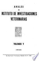 Anales del Instituto de Investigaciones Veterianarias