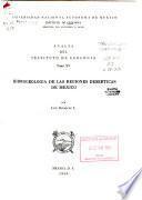 Anales del Instituto Geológico de México