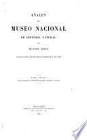Anales del Museo Argentino de Ciencias Naturales Bernardino Rivadavia.
