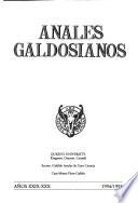 Anales Galdosianos