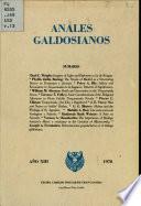 Anales Galdosianos