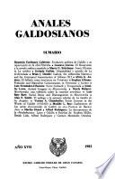 Anales Galdosianos