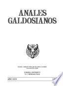 Anales Galdosianos