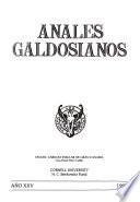 Anales Galdosianos