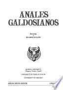 Anales Galdosianos