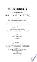 Anales históricos de la revolucion de la América latina: 1812-1816