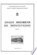 Anales históricos de Montevideo