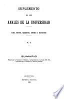 Anales. Suplemento