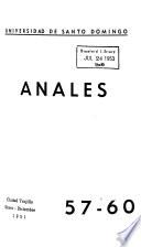 Anales - Universidad Autónomo de Santo Domingo