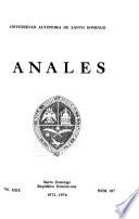 Anales - Universidad Autonomo de Santo Domingo