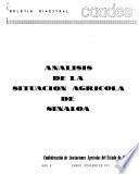 Análisis de la situación agrícola de Sinaloa