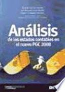 Análisis de los estados contables en el nuevo PGC 2008