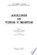 Análisis de vinos y mostos