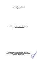 Análisis del Conteo de Población y Vivienda de 1995