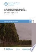 Análisis espacial del balance energético derivado de biomasa. Metodología Wisdom. Provincia de Entre Ríos