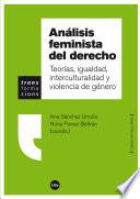 Análisis feminista del derecho. Teorías, igualdad, interculturalidad y violencia de género (eBook)