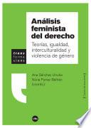 Análisis feminista del derecho. Teorías, igualdad, interculturalidad y violencia de género