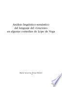 Análisis lingüístico-semántico del lenguaje del gracioso en algunas comedias de Lope de Vega