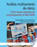 Análisis multivariante de datos