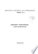 Análisis ocupacional, manual de metodología