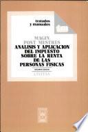 Análisis y aplicación del impuesto sobre la renta de las personas físicas