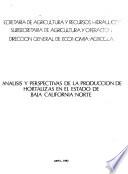 Analisis y perspectivas de la produccion de hortalizas en el Estado de Baja California Norte