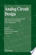 Analog Circuit Design