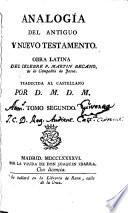 Analogía del Antiguo Testamento y Nuevo Testamento