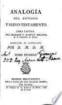 Analogía del Antiguo Testamento y Nuevo Testamento