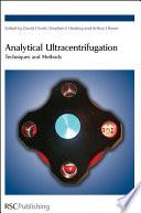 Analytical Ultracentrifugation