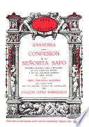 Anandria, confesion de la señorita Safo