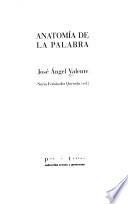 Anatomía de la palabra