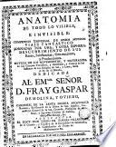Anatomia de todo lo visible e invisible