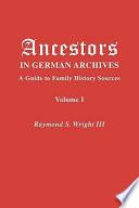 Ancestors in German Archives