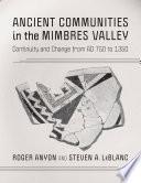 Ancient Communities in the Mimbres Valley