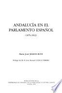 Andalucía en el parlamento español, 1876-1902