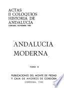 Andalucía moderna