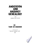 Anderson and Hackney Genealogy