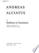 Andreas Alciatus: Emblems in translation