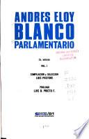 Andrés Eloy Blanco, parlamentario