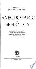 Anecdotario del siglo XIX