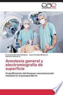 Anestesia general y electromiografía de superficie